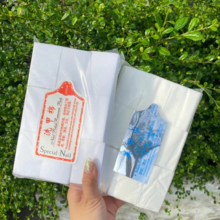 ✨สำลีเช็ดเจลเเบบไร้ขนเเบบเเข็ง สำลีเช็ดเจลเเบบเเผ่น สำลีเช็ดหน้าเล็บ