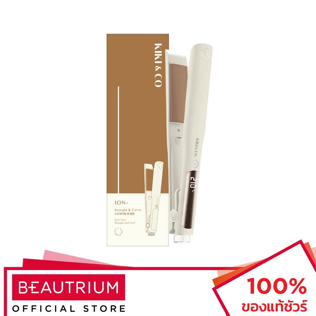 KIKI&CO Straight and Curve เครื่องหนีบผม 1pcs