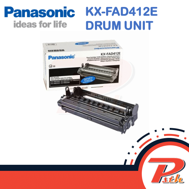 DRUM UNIT ลูกดรัมแฟกซ์สำหรับเครื่องโทรสารและมัลติฟังก์ชั่น Panasonic รุ่นKX-FAD412E