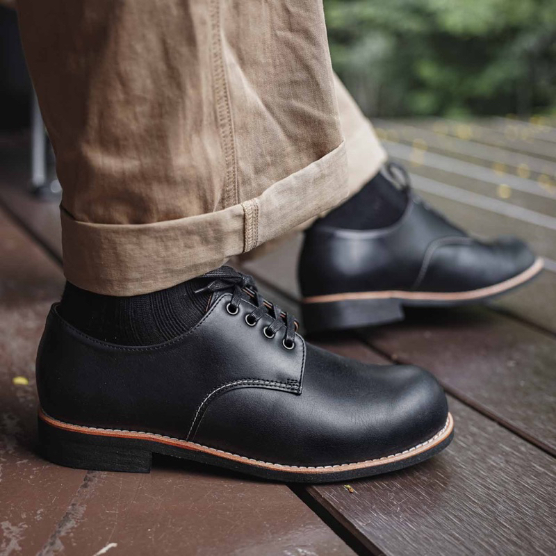 CAPTAIN LEATHER รองเท้าหนังแท้ (มี2สี) รุ่น Classic Man
