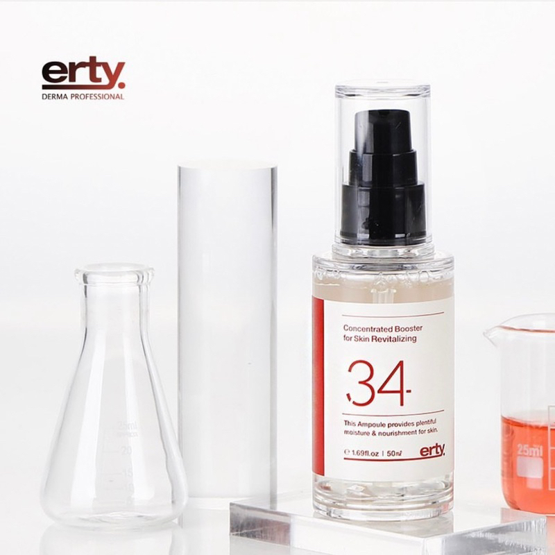 [แอมพูลฟื้นฟูผิว] Erty 34 Concentrated Booster For Skin Revitalizing (50ml)