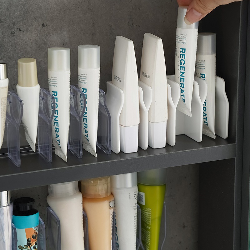 ตะขอแขวนผนัง แขวนขวดครีม ยาสีฟัน แขวนอเนกประสงค์ - รูปที่ 2