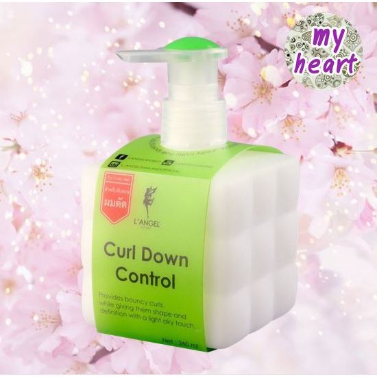 L'ANGEL Curl Down Control 260 ml ครีมจับลอนผม