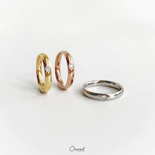 Orachat | Kevin 14k ring. (แหวนตัวเรือนสแตนเลส)