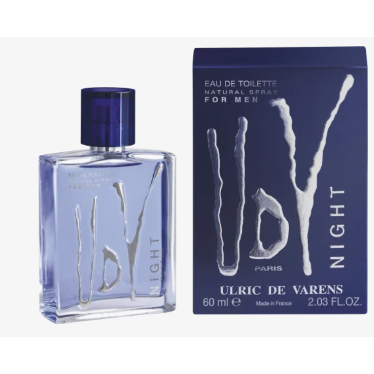 น้ำหอมผู้ชาย ULRIC DE VARENS  Night Eau de Toilette, ขนาด 60 ml