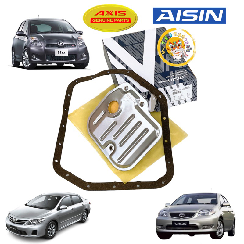 TKD กรองเกียร์ ออโต้ AISIN / แถมปะเก็นเทียม Toyota Yaris Vios 06-13 ws/ Altis 08-12WS/ Avanza STAT-4001