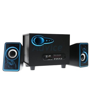 (2.1) ลำโพง MUSIC D.J. (SP-21) BLUETOOTH Blue - A0092814 - A…