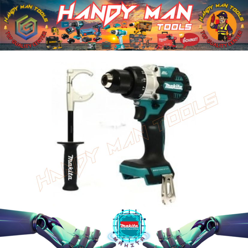 MAKITA รุ่น DDF486Z สว่านไขควงไร้สาย 18 โวลต์ ขนาด 1/2 นิ้ว ไม่รวมแบตเตอรี่และแท่นชาร์จ (สินค้ามีคุณ