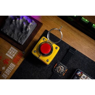 ปุ่ม เปิด-ปิด ต่อพีซี PC Switch DIY Nuclear Bomb Button Style Push Button Switch for Desktop Computer