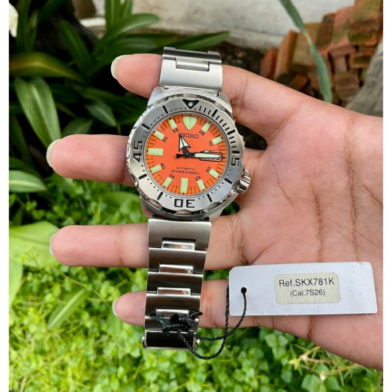 Seiko Monster orange gen1 SKX781K