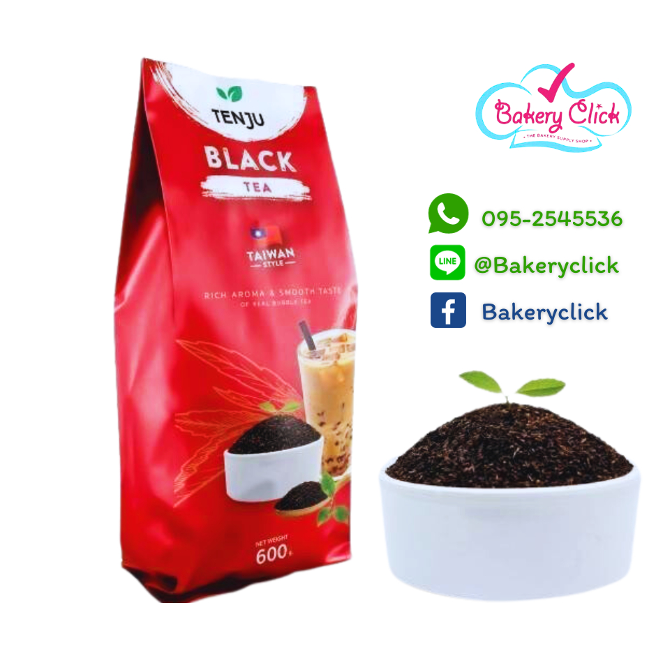 TENJU ใบชาดำแบล็คที 600 กรัม Tenju Black Tea 600 กรัม