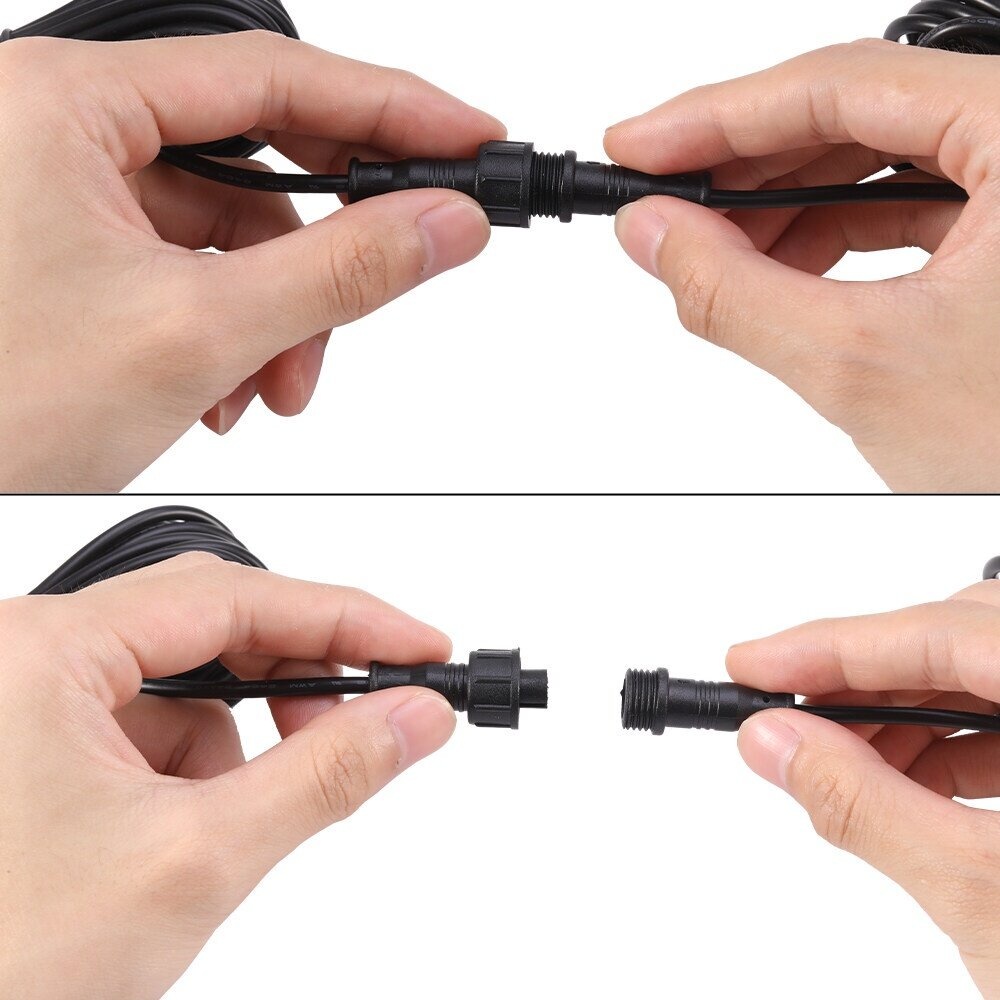 สายต่อโซล่าเซลล์ ยาว 5 เมตร รูเสียบ หลุมเดียว - รูปที่ 3