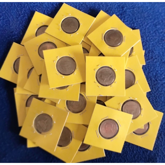 เหรียญกษาปณ์หมุนเวียน ชนิดราคา 2 บาท สีทอง ปี2551 ผ่านการใช้งานน้อย