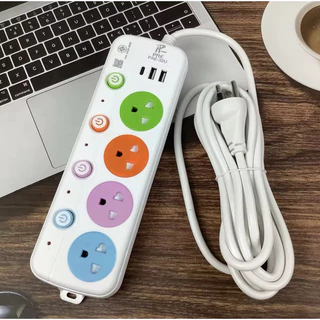 Paeปลั๊กไฟ มาตรฐาน มอก 3ช่อง 4ช่อง [USB-C] สายไฟมาตรฐาน ปลอดภัย