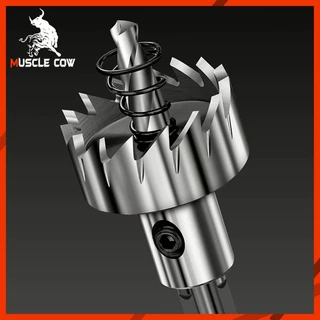 Muscle Cow โฮลซอ เจาะสแตนเลส เหล็ก อลูมิเนียม ขนาด12-55MM หัวเจาะ ดอกเจาะโฮลซอว์ Hole Saw ดอกเจาะรู ดอกเจาะสว่าน