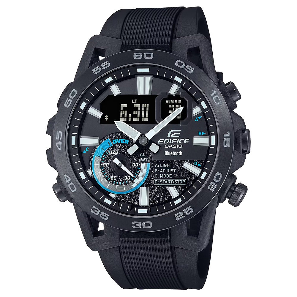 Casio Edifice นาฬิกาข้อมือผู้ชาย รุ่น ECB-40D-1A,ECB-40DB-1A,ECB-40DC-1A,ECB-40P-1A,ECB-40BK-1A,ECB-40PB-1A