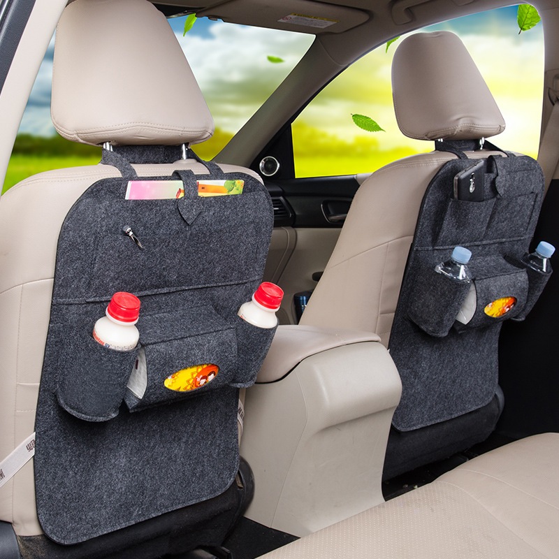 กระเป๋าใส่ของหลังเบาะรถยนต์ แขวนหลังเบาะรถอเนกประสงค์ รถยนต์ Seat Back Storage