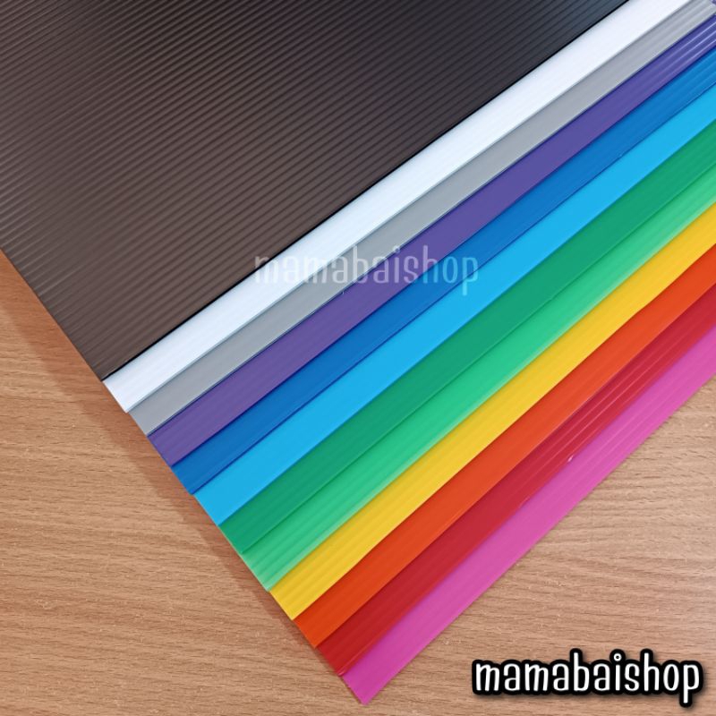 ฟิวเจอร์บอร์ด แผ่นลูกฟูก A4 หนา 2 มม. @mamabaishop