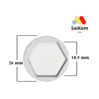 ฝาปิดท่อ ปลั๊กอุด เกลียวนอก 4 หุน 1/2" 20 mm ข้อต่อประปา