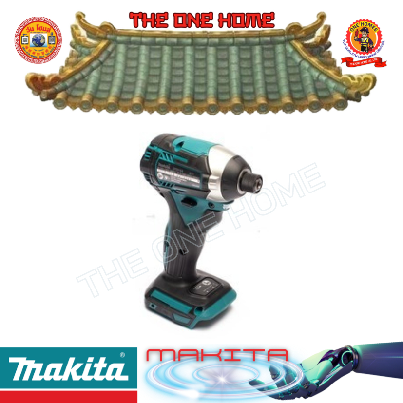 MAKITA รุ่น DTD154Z  สว่านไขควงกระแทกไร้สาย 18 โวลต์ 1/4 นิ้ว ไม่รวมแบตเตอรี่-แท่นชาร์จ