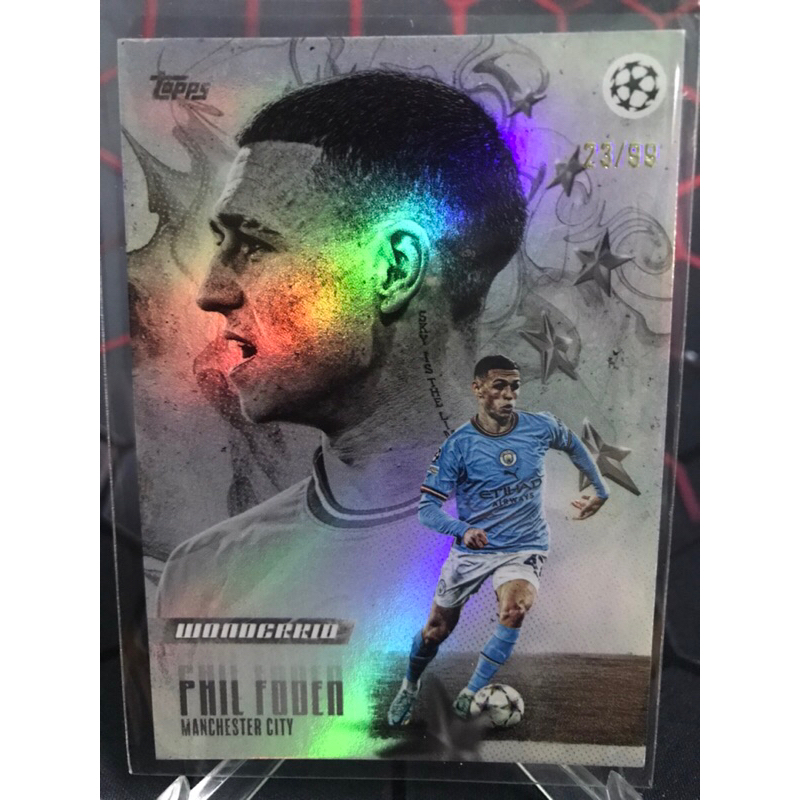 Phil Foden Wonderkid /99 Topps