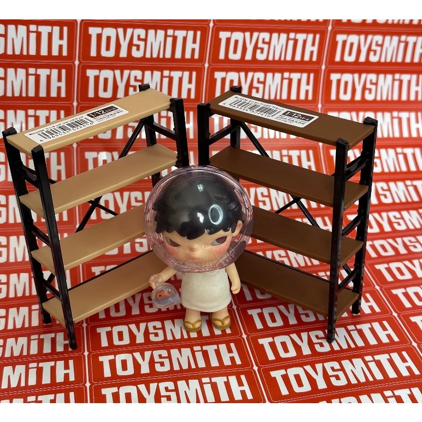 [พร้อมส่งในไทย] ชั้นวางของจิ๋ว 4 ชั้น ของจิ๋ว ชั้นวางของ สเกลประมาณ 1/12 ของจิ๋ว