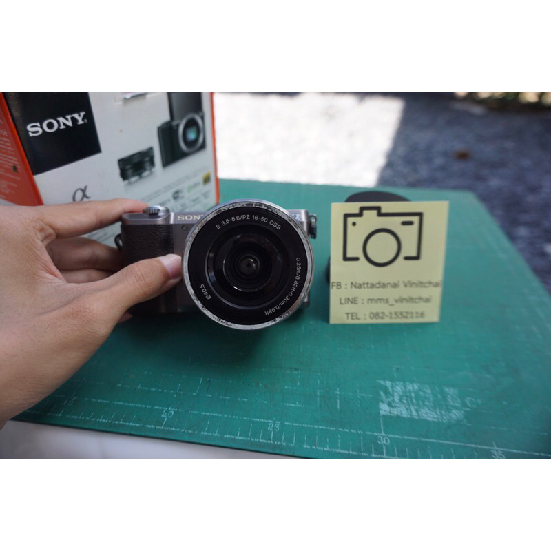 กล้อง Sony A5100 มือสอง อุปกรณ์ครบกล่อง ใช้ถ่ายรูป/วีดีโอ