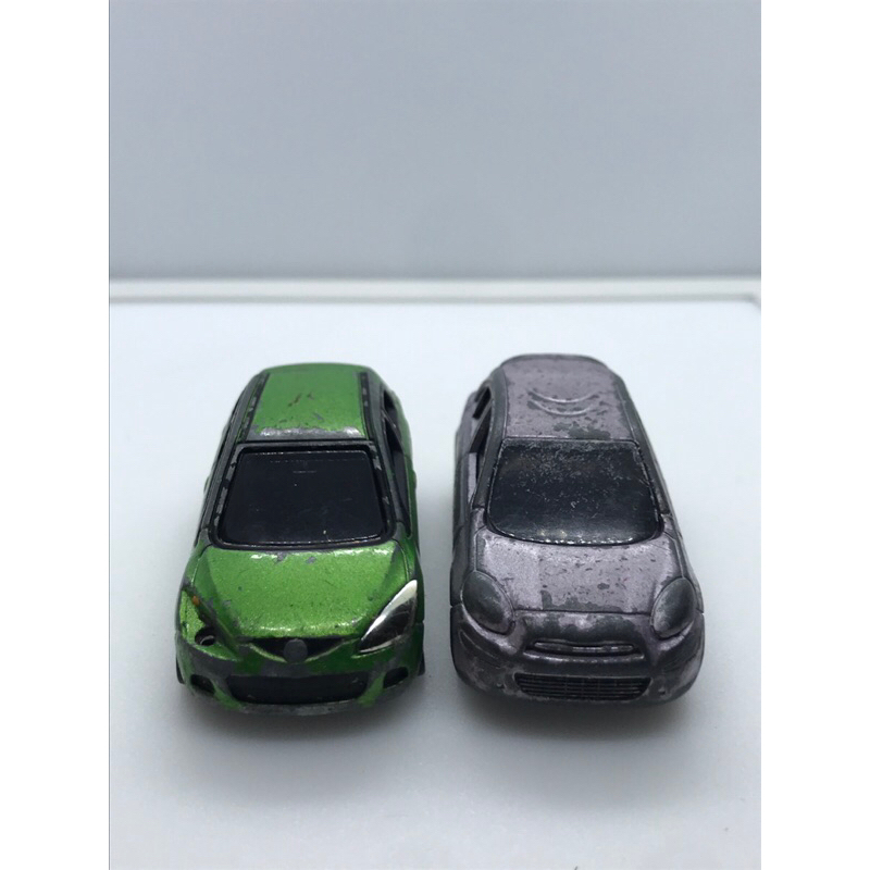 🟡🔵Tomica Nissan March K13 & Mazda Demio (Mazda 2)