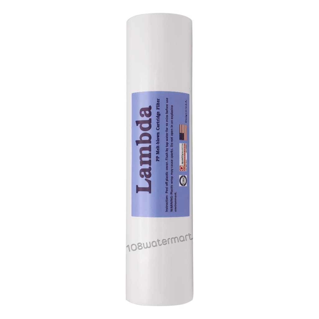 Lambda ไส้กรองน้ำ พีพี ขนาด 2.5 x 10 นิ้ว กรองละเอียด 5 ไมครอน PP Sediment Filter