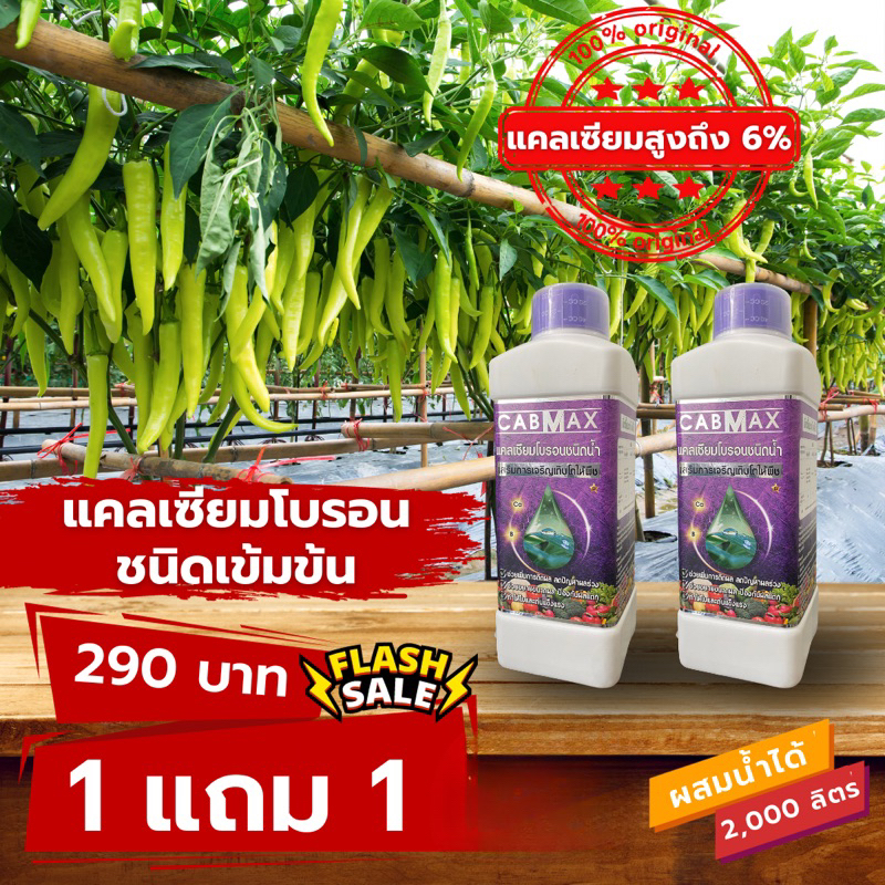 Cabmax แคลเซียม-โบรอน 1 แถม 1