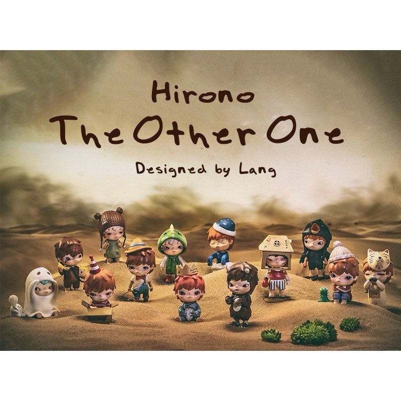 Hironono นาฬิกา🔺POP MART HIRONO V.1 🔺 เช็คการ์ดไม่แกะซอง 🔆Hirono The Other One Series🔆ฟิกเกอร์ ของแท้ 💯