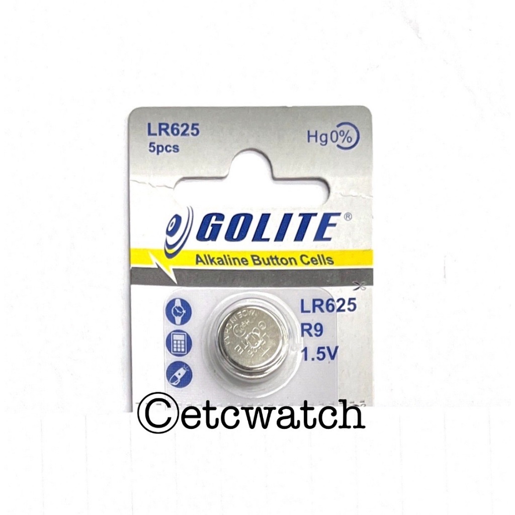 พร้อมส่ง> ถ่านกระดุม Golite LR625 / 625A / PX625 / PX13 / PX675 /RM400 1 ก้อน