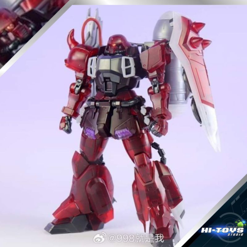 [Flash Model] MG 1/100 Zaku Gunner Warrior Clear ver.