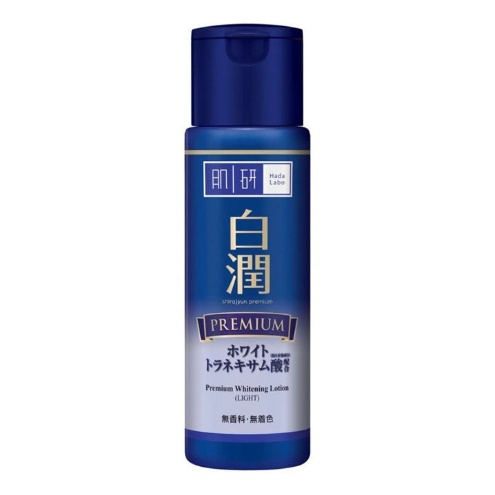 Hada Labo Shiro-Jyun Premium Whitening Lotion 170ml. ฮาดะ ลาโบะ พรีเมี่ยม ไวท์เทนนิ่ง เพื่อผิวหน้าชุ่มชื่นขาวใส