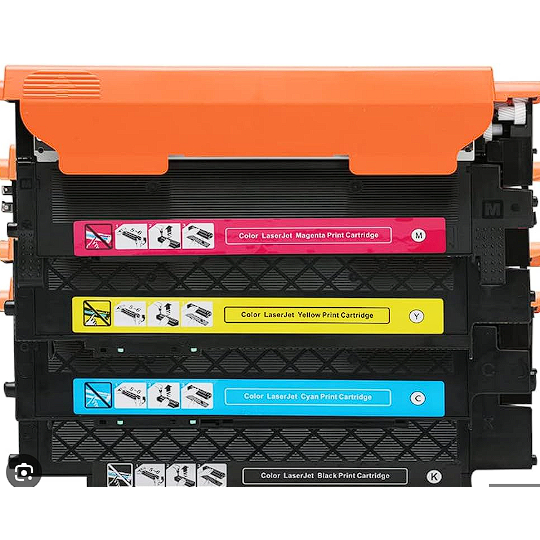 HP 119A Black, Cyan, Yellow, Magenta (W2090A,W2091A,W2092A,W2093A) Laser Toner Cartridge ตลับ