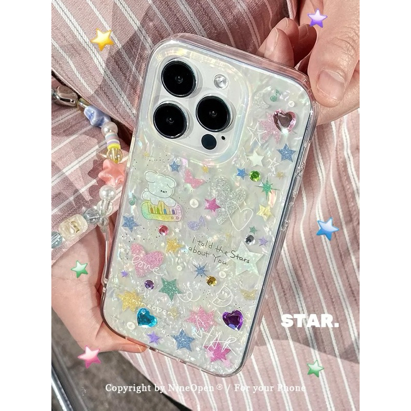 มีiphone16!เคสไอโฟน Nineopen told star✨🤩 แท้💯 |  Nineopen case iPhone