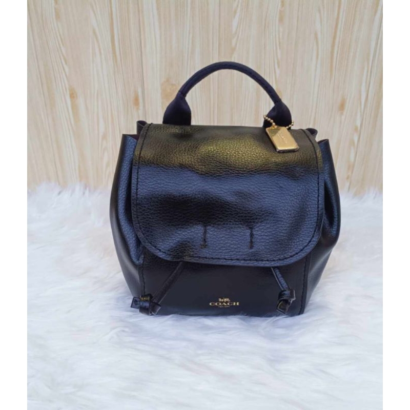 🌻 Coach เป้มินิ สีดำ สะพายได้ 2 แบบ หายาก พร้อมส่งใหม่