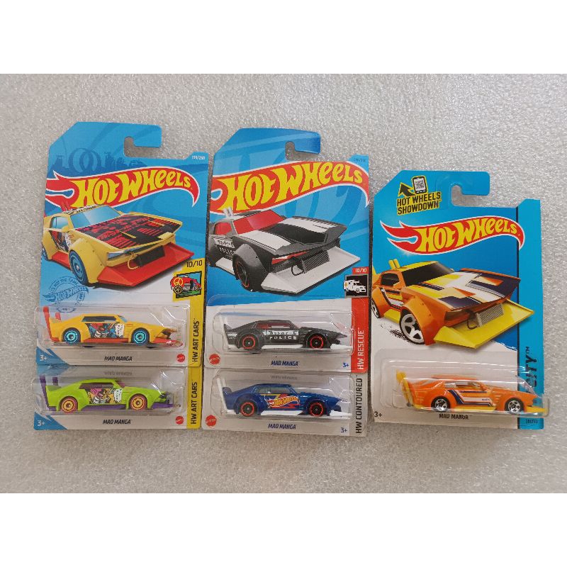Hot wheels mad manga