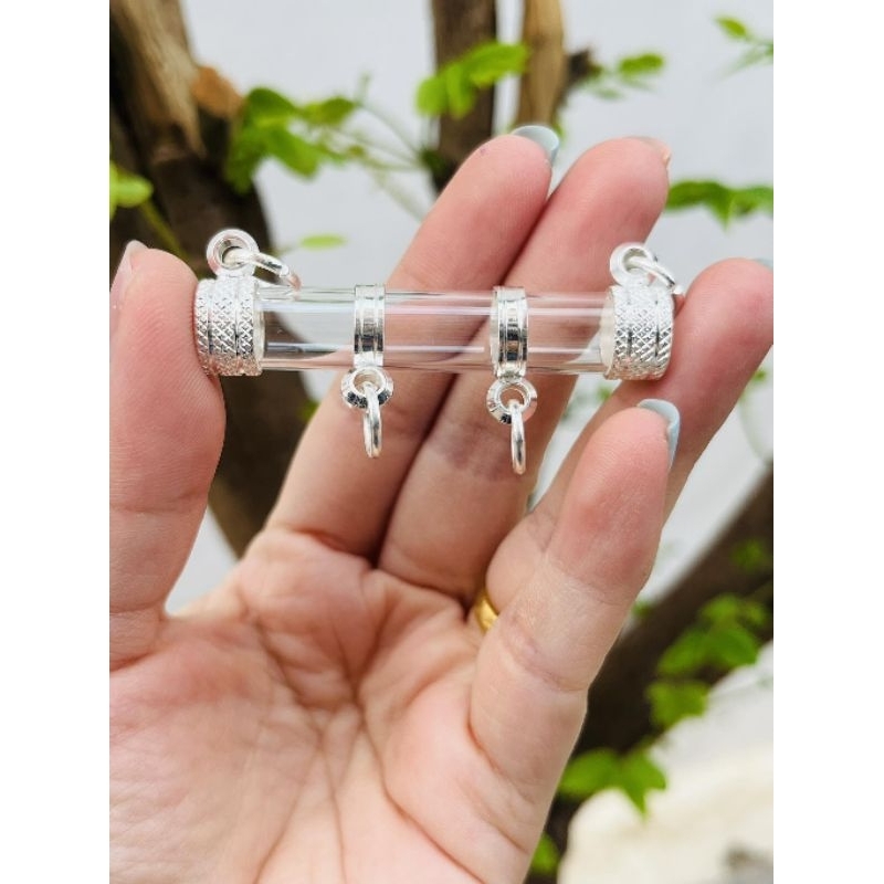 ฝาตะกรุด​หูข้างสีเงินขนาด8มิล9มิลและ10มิล