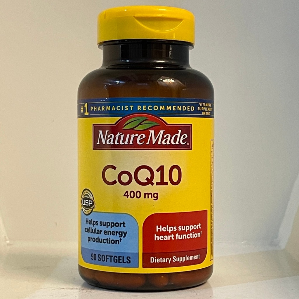 Nature made CoQ10 400 mg 90 softgels ช่วยชะลอการเสื่อมของเซลล์ ป้องกันริ้วรอย บำรุงหัวใจ