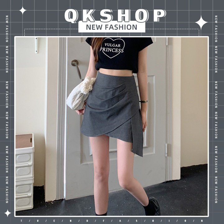 QKshop ใหม่ล่าสุด กระโปรงผู้หญิงแฟชั่น ใส่แล้วเก็บพุง ดีเทลสวยหรูดูแพง ใส่ทำงานก็คือดี ใส่เที่ยวก็เริ่ด ราคาถูกต้องจัด ห