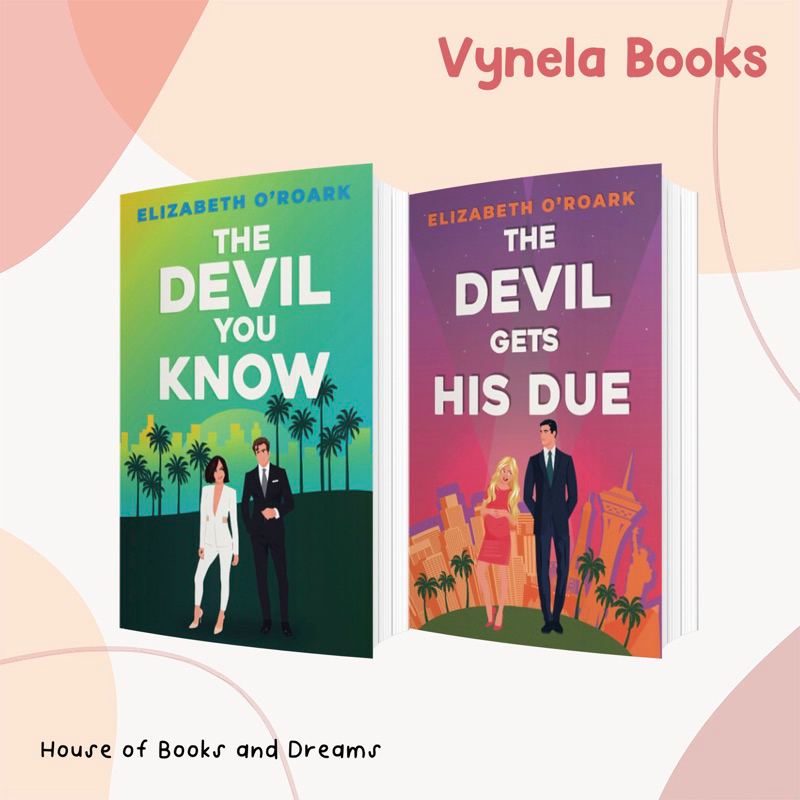 VYNELA (หนังสือภาษาอังกฤษ) THE DEVIL YOU MAY KNOW / THE DEVIL GETS HIS DUE (THE DEVILS #3-4)— ELIZAB