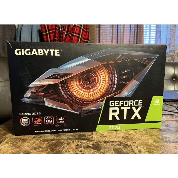 GIGABYTE GeForce RTX 3070 GAMING OC 8G GDDR6 Graphics Card