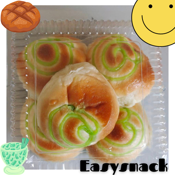ขนมปังสังขยา (5 ลูก) นุ่ม หอม อร่อย