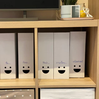 [เก็บโค้ดก่อนสั่ง] ส่งเร็ว อิเกีย แท้💯 กล่องใส่เอกสาร กระดาษลูกฟูก กล่องใส่แฟ้มเอกสาร กล่องใส่แฟ้ม อิเกีย