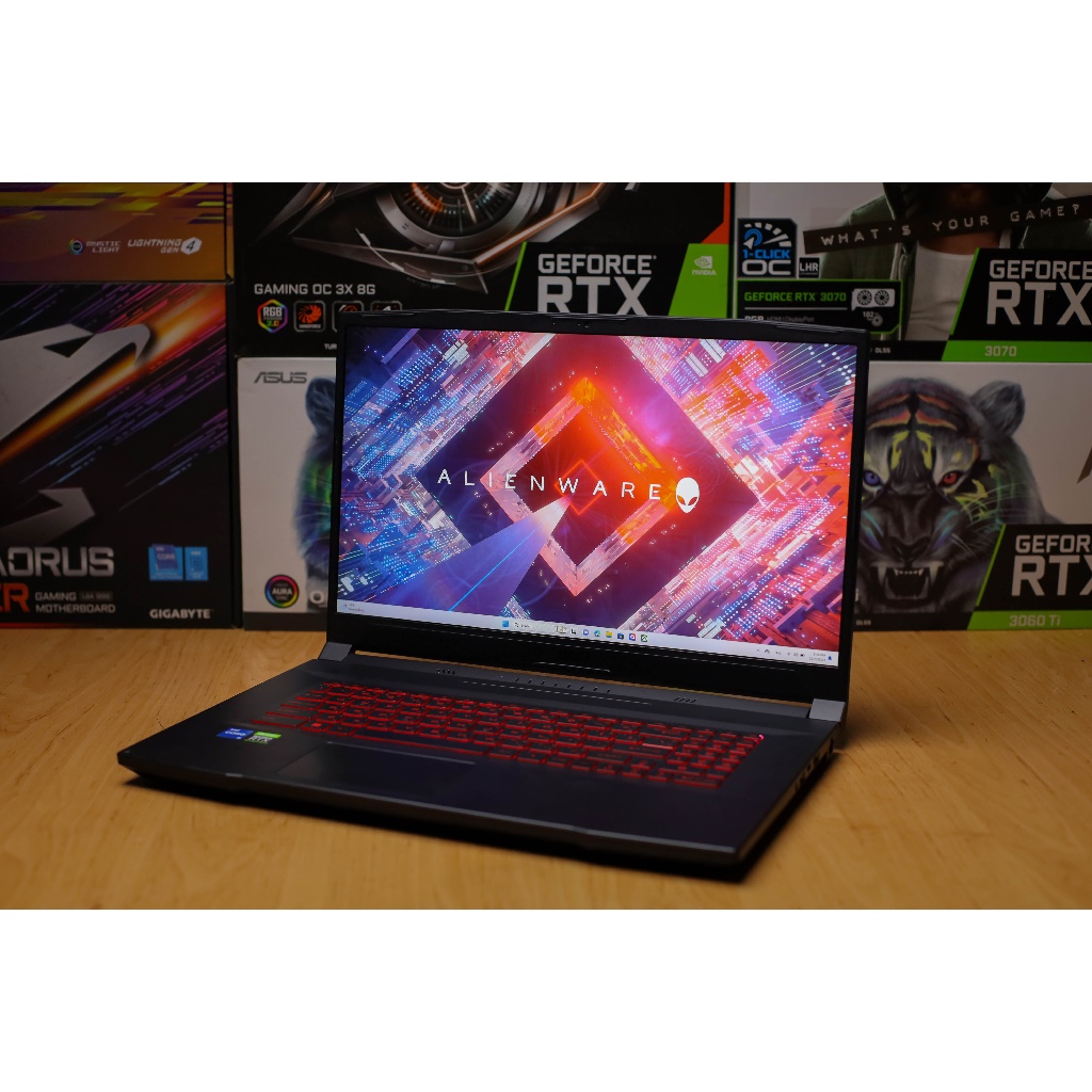 Notebook Gaming มือสอง MSI GF76 I5-11400H การ์ดจอ RTX3060