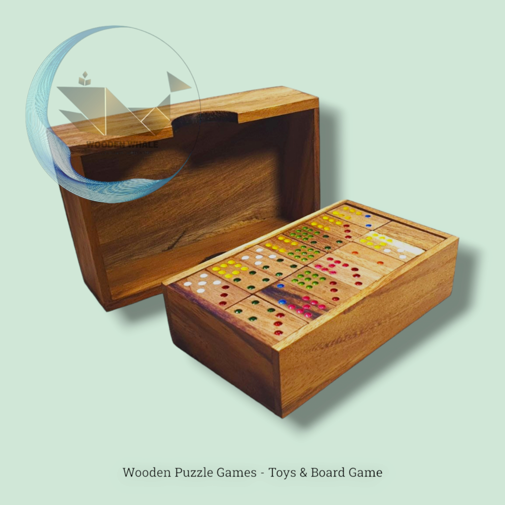 เกมโดมิโน่ 56 (Domino56), ของเล่นเสริมสร้างทักษะ และพัฒนาการ -Wooden Toy -Toys -Puzzle Toy -Puzzle G