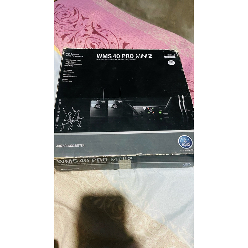 AKG WMS 40 Mini 2 Instrument AKG CK99L x 2