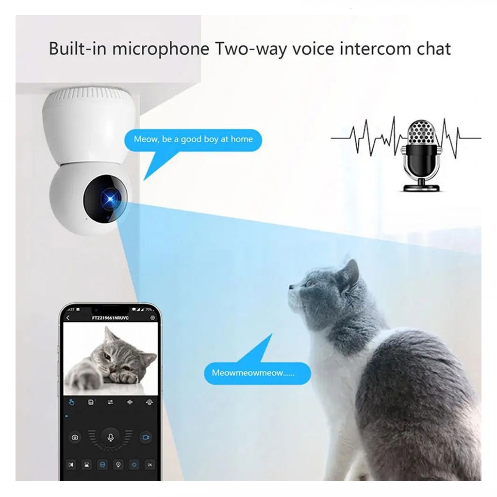 💥SALE💥HI-VIEW(กล้องวงจรปิดไร้สาย)Pan/Tilt Wi-Fi Camera/Full HD รุ่นHW-33ROBOT30W(3ล้าน)ประกัน1ปี