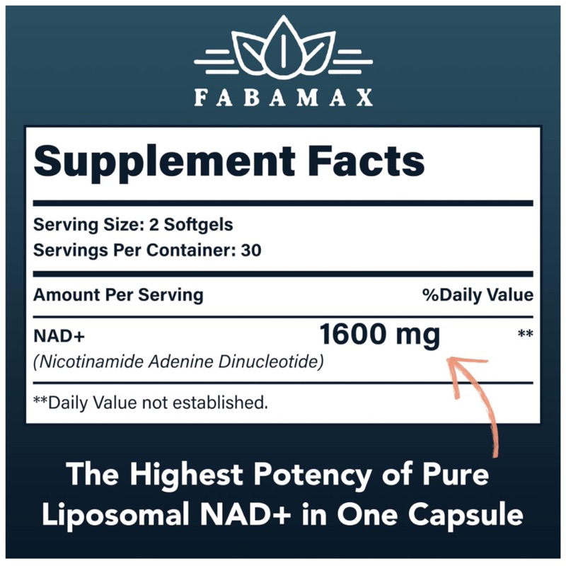 LIPOSOMAL NAD1600 MG‼ดูดซึมได้ดีขึ้น 20 เท่า‼ชะลอวัย รูปที่ 3